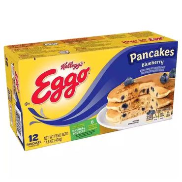 Kellogg's Eggo Blueberry Pancakes, 420G